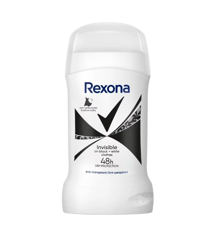Antiperspirant Stick Invisible BW Rexona 50 ml